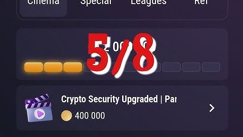 Crypto Security Upgraded | Part2 5 Aug Tap Swap Watch Daily Video Code  | Tapswap New Code Today? 5