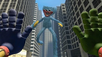 Nightmare HUGGY WUGGY Hunted for me Poppy Playtime (Garry