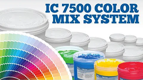 IC7500 Quart Pantone Color Match Kit - Ryonet