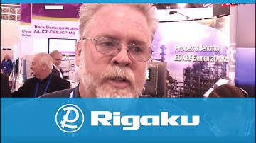 Tom McNulty discusses the Rigaku SuperMini200 at Pittcon 2013