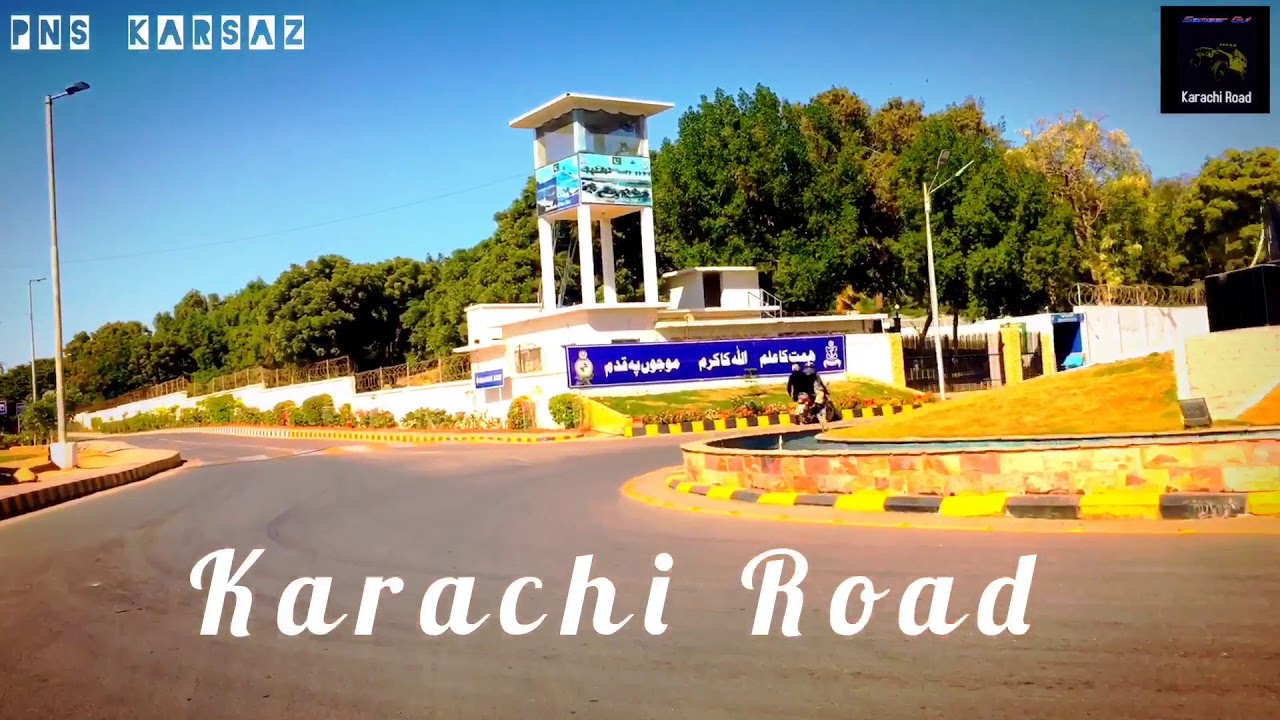 In PNS Karsaz Road Karachi Road Karachi Sindh Pakistan 2021 YouTube