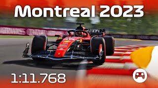 F1 2023 Montreal 1 11 768 RSS Formula Hybrid 2023 v2 Assetto Corsa Hotlap Setup