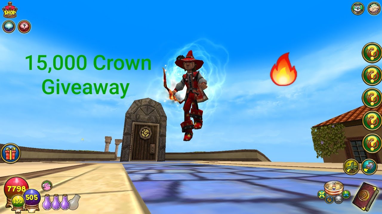 Wizard101: I'm back! 15k Crown Giveaway today