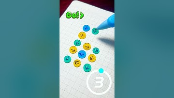 Nối hết các giọt nước theo chiều mũi tên #iqtest #quiz #games #shorts