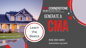 How to Generate CMA (Comparative Market Analysis) Report using GSMLS