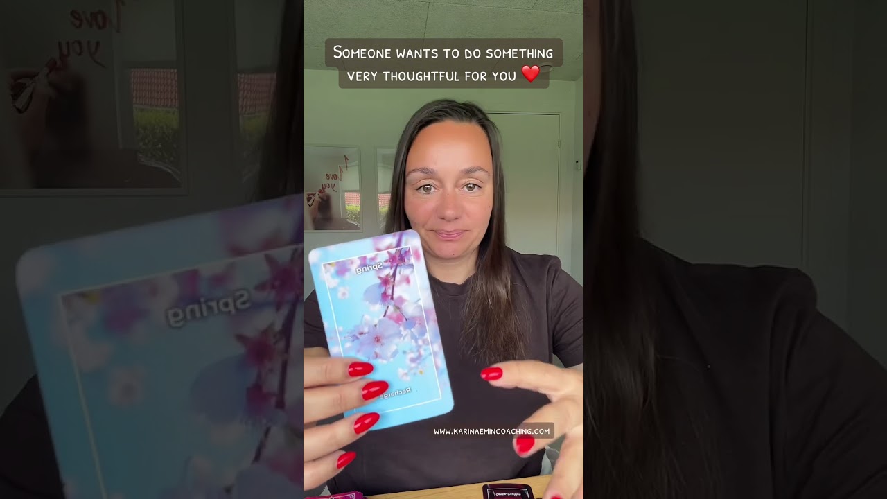 Someone is planning something deeply thoughtful just for you. 💌