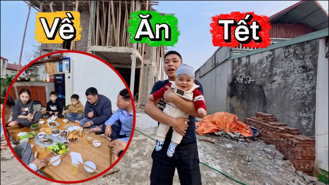 Đón Em Trai Từ Nhật Bản Về Ăn Tết & Gia Đình Sum Họp Sau 10 Năm | HUY ANH TV
