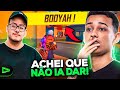 SÓ SOBROU EU E ELE! PARTIDA INSANA! FREE FIRE