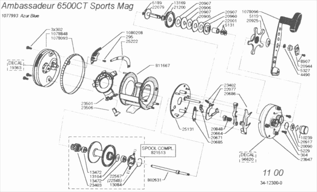 Abu Garcia Reel Parts Schematics | Reviewmotors.co