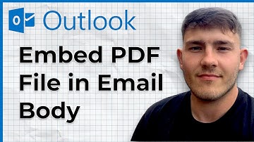 How to Embed PDF File in Outlook Email Body (2025 Guide)