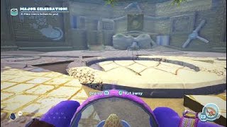 Bugsnax, defeating final boss on broken tooth island. DLC bonus island.