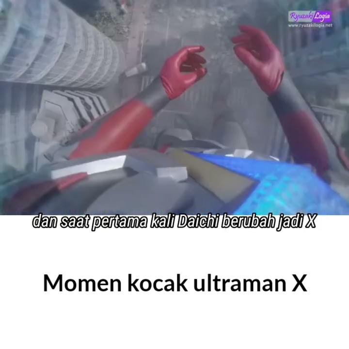 Momen kocak Ultraman X