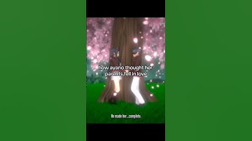 how ayano thought her parents fell inlove #yanderesimulator#yanderesimulatorlore #yandere #game#lore