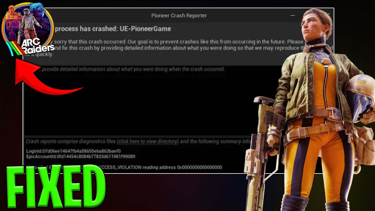 ARC Raiders Crashing on Launch? UE-PioneerGame Error Fix - YouTube