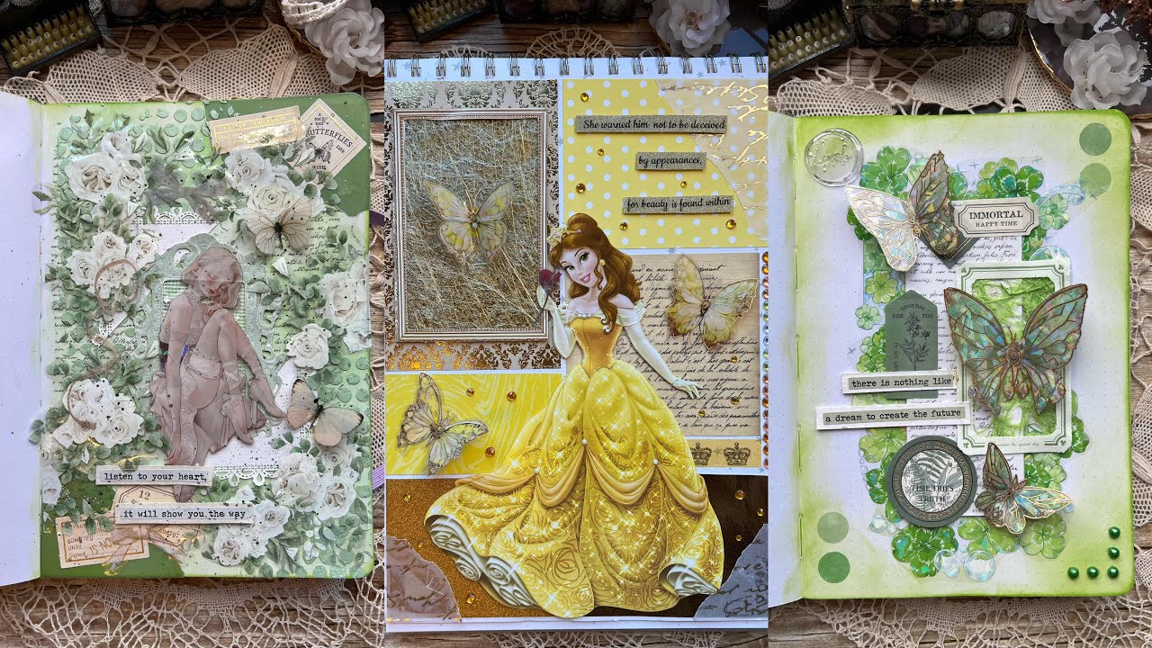 ASMR journal tiktok compilation 🔮✨|Journal with me | Scrapbooking | Relax for sleep 😴🛌💤 | #다꾸asmr