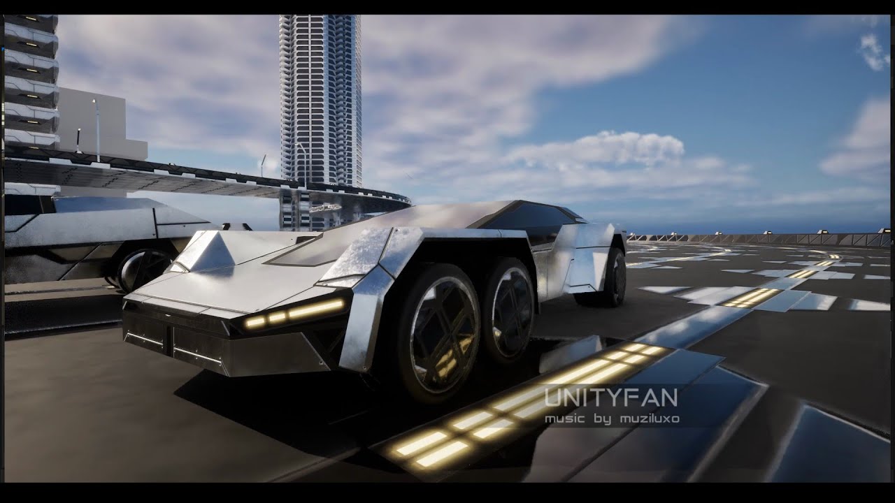 SciFI SF WV 05 - Blender to UE5 - 4x timelapse