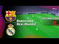 🔴El Clasico | Barcelona vs Real Madrid | La Liga | Simulación de PES 2021