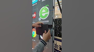 Technicians are maintaining this LED screen. #leddisplay #ledwall #eagerled #ledscreen #ledmodule