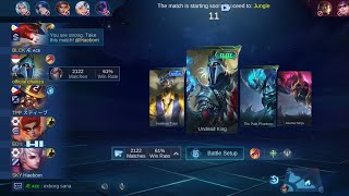 HANZO GAMEPLAY 🔥Build and Rotation#mlbb #Official chan 🔥