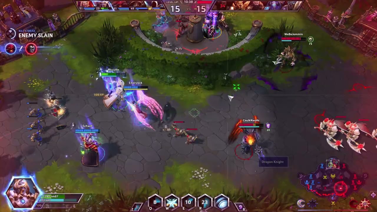 HotS Ranked - Artanis VS Arthas Top Lane