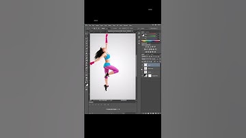 How to Create Circular Pixel Stretch effect in Photoshop #shorts #shortsvideo #pixelstretcheffect