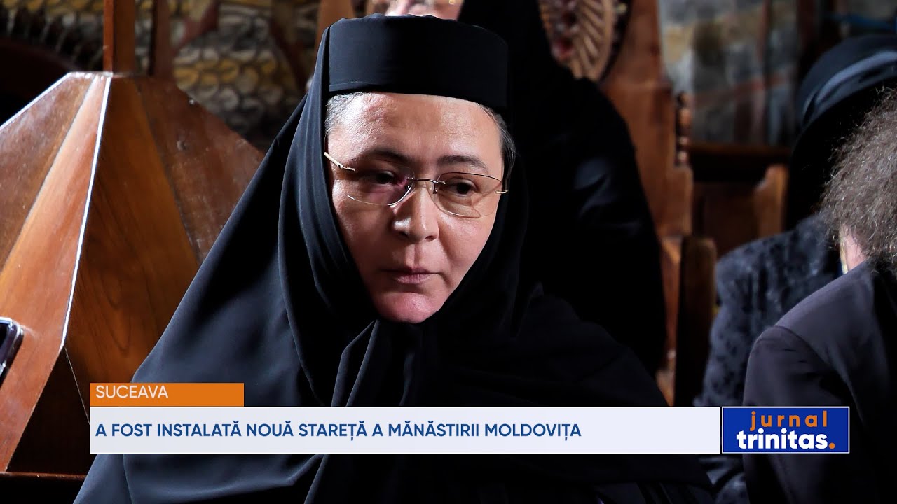 A fost instalată nouă stareță a Mănăstirii Moldovița