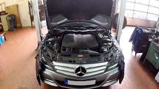 Mercedes-Benz C 220 CDI (W204) OM651 - Oil Change