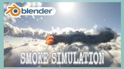 SMOKE SIMULATION¦BLENDER¦FIRE BALL