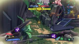 Battleborn - Sentry under fire 10 seconds into game