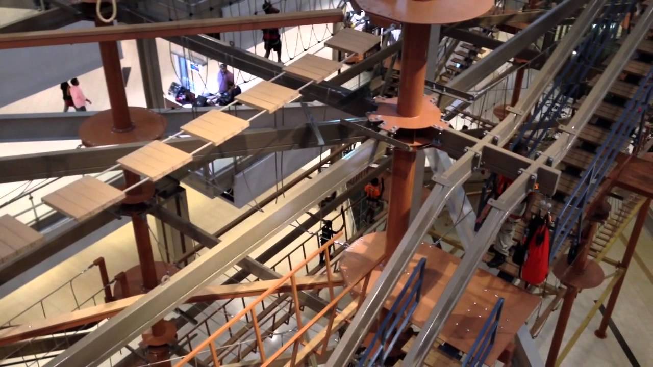 Palisades Mall Rope Bridge YouTube