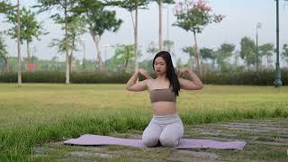 Gentle Yoga for Belly Fat & Digestion | 1-Minute Home Core Flow for Beginners