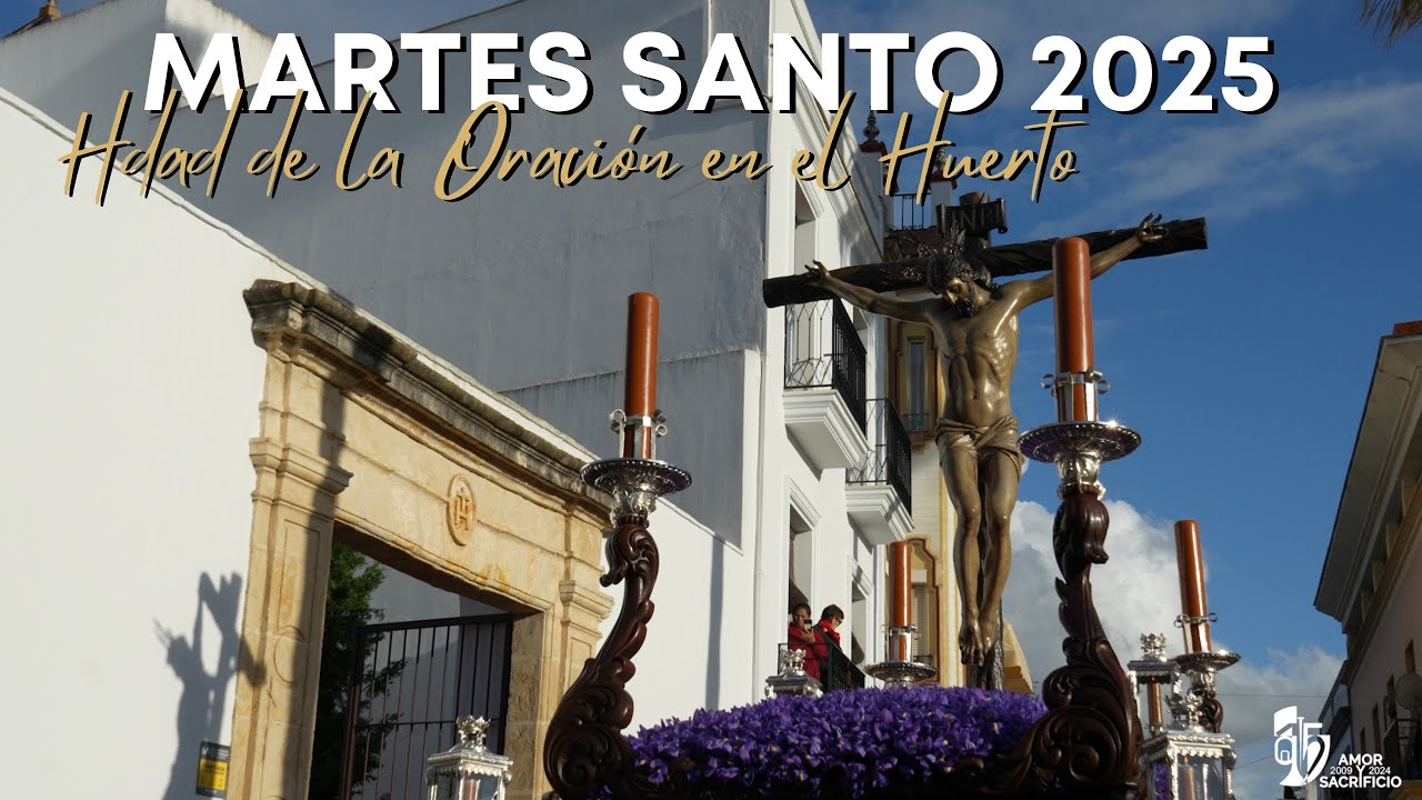 Martes Santo 2025 | Hdad. de la Oración en el Huerto | Salida del Cristo de la Buena Muerte | 4K