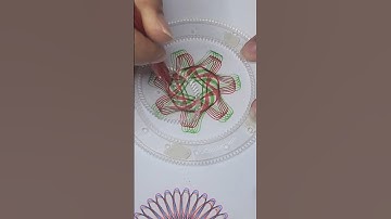 Hypnotic Spirograph Art ASMR | Colorful and Relaxing Designs #satisfying  #asmr
