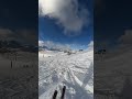 Sunshine Village North Divide off Great Divide Express chair #skiing #banff #skiseason