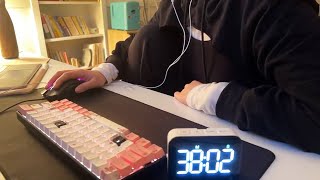 【WORK OR STUDY WITH ME】2.3 HOURS | no music | POMODORO 60/5 screenshot 5