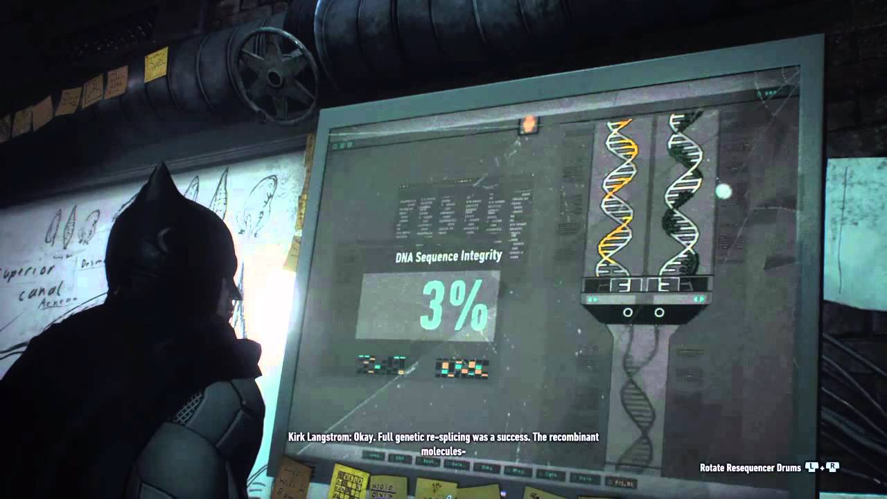 Batman Arkham Knight Creature of the Night PART I (getting DNA sample