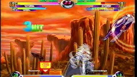 MvC2 Online (360): Brett (MSSpiral) vs Dereklearnslow (Anak/Storm/Son) 3 .:10.12.09:.