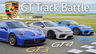 GT4RS v GT3 v GT4 | Track Race & Final Verdicts