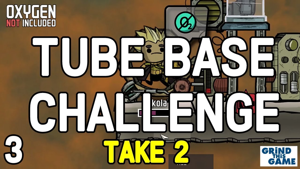 THE TUBE COLONY CHALLENGE (Take 2) #3 - Oxygen Not Included Tubular Upgrade [4k]