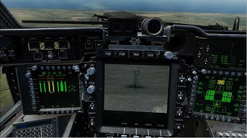 How to cold-start in co-pilot seat for multiplayer and using hellfire missiles in AH-64 | DCS world