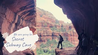 How to hike to Secret Subway Cave in Sedona, Arizona?