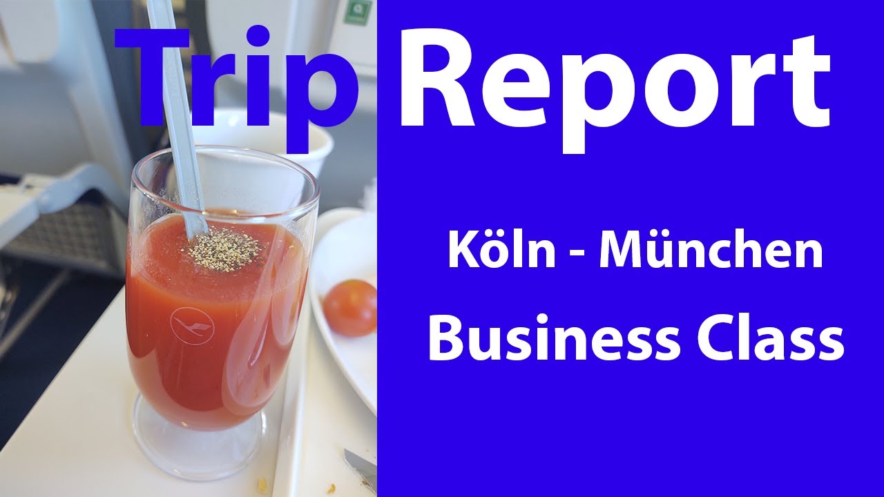 Flug Von Koln Bonn Nach Munchen Cgn Muc Trip Report Business Class Lufthansa Youtube