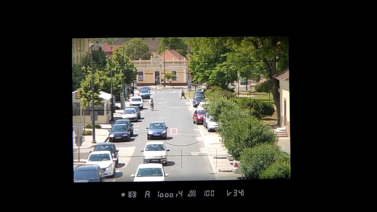 Nikon D6 keresősötétedés 14 fpsnél (viewfinder blackout at 14fps burst