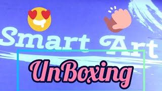 SMART ART unboxing(March in June😀) | dealing wit my emotions| getting back on track with my channel
