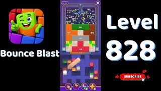 Bounce Blast Level 828 Walkthrough 🎮💥 | Tricky Ball Puzzle Solution | Go Answer
