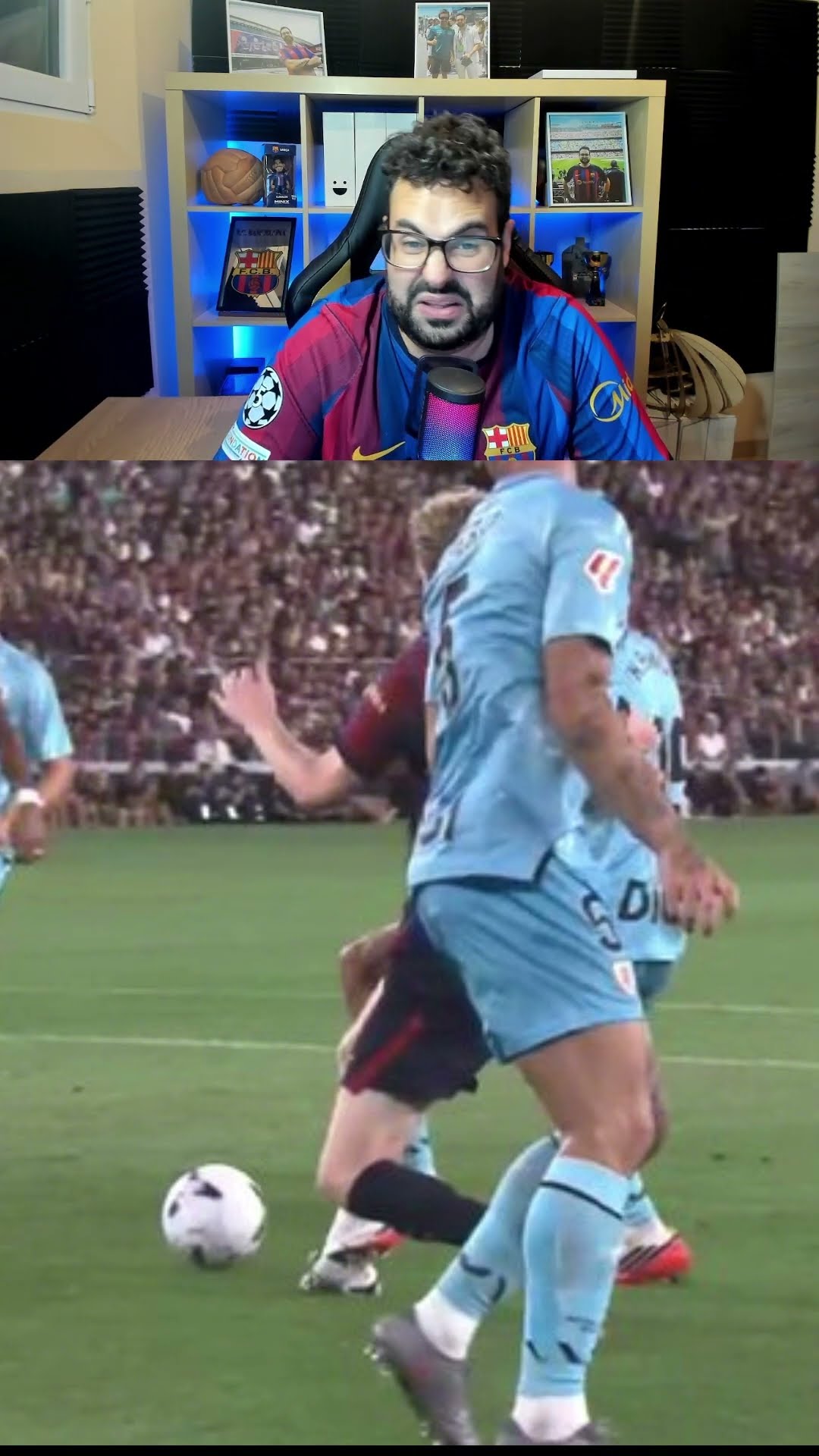 ¿Penalti? #gordon #penalti #mancuer #barça #laliga  #shortvideo