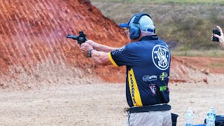 Jerry Miculek Sets NRA World Record, Hits Six Steel Plates With A 9mm Revolver in 1.88 Seconds