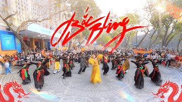[NHẢY LỄ HỘI CỰC BỐC TRÊN PHỐ|1TAKE] BẮC BLING (BẮC NINH) - HOÀ MINZY, NS XUÂN HINH, TUẤN CRY by BS