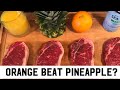 Orange & Pineapple Marinade Tenderizer New York Strip - Why hasn’t anyone TRIED this YET? Part 2