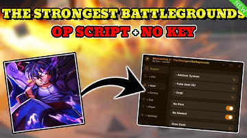 *NEW* The Strongest Battlegrounds Script (AIMLOCK, ORBIT, NO STUN, ESP) PASTEBIN
